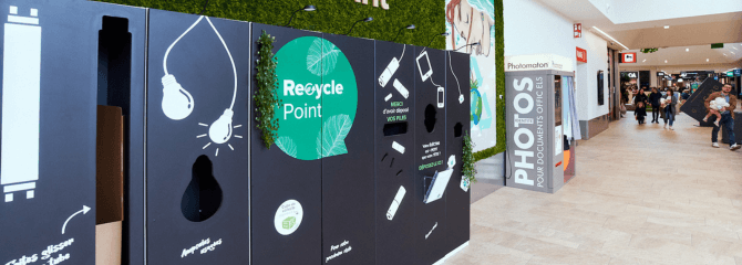 point de recyclage